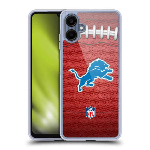 NFL Detroit Lions Graphics Football Soft Gel Case for Samsung Galaxy A06 4G / 5G