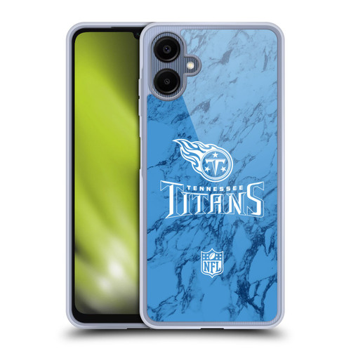 NFL Tennessee Titans Graphics Coloured Marble Soft Gel Case for Samsung Galaxy A06 4G / 5G