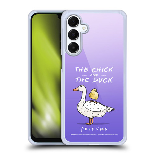 Friends TV Show Key Art Chick And Duck Soft Gel Case for Samsung Galaxy A16 5G & MagSafe
