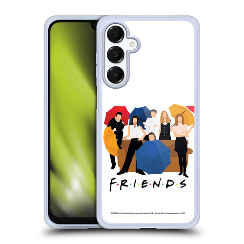 Friends TV Show Key Art Logo Opening Sequence Soft Gel Case for Samsung Galaxy A16 5G & MagSafe