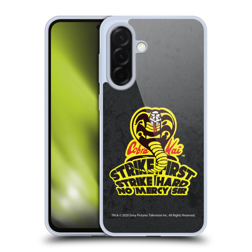 Cobra Kai Graphics 2 Strike Hard Logo Soft Gel Case for Samsung Galaxy A36 5G