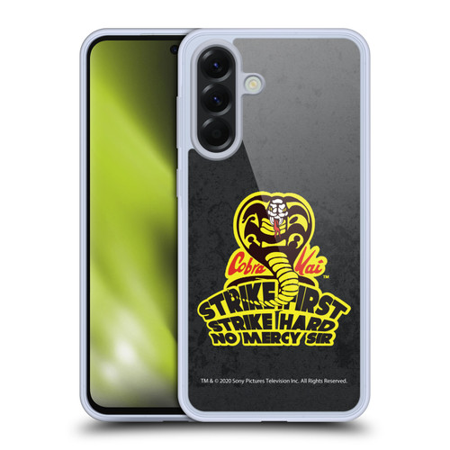 Cobra Kai Graphics 2 Strike Hard Logo Soft Gel Case for Samsung Galaxy A56 5G