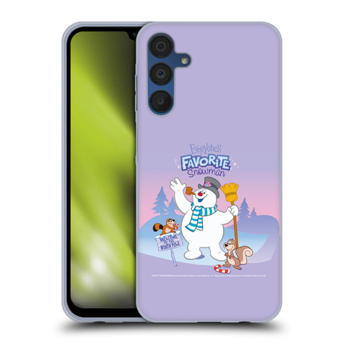 Frosty the Snowman Movie Key Art Favorite Snowman Soft Gel Case for Samsung Galaxy A15 & MagSafe