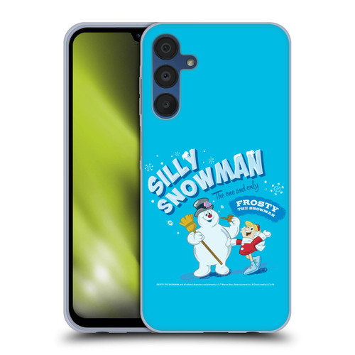 Frosty the Snowman Movie Key Art Silly Snowman Soft Gel Case for Samsung Galaxy A15 & MagSafe
