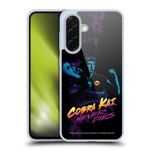Cobra Kai Key Art Johnny Lawrence Never Dies Soft Gel Case for Samsung Galaxy A36 5G