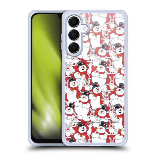Frosty the Snowman Movie Patterns Pattern 4 Soft Gel Case for Samsung Galaxy A16 5G & MagSafe