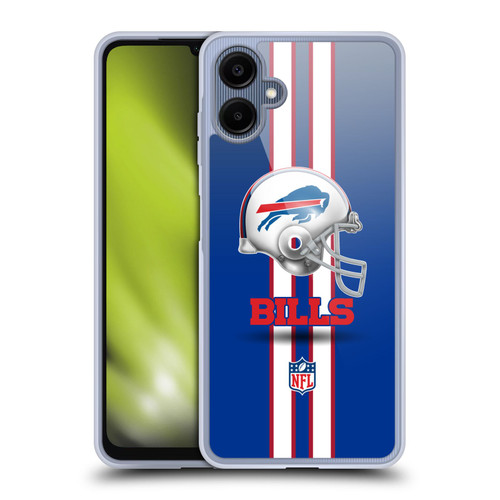 NFL Buffalo Bills Logo Helmet Soft Gel Case for Samsung Galaxy A06 4G / 5G