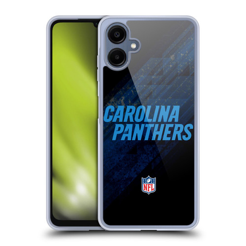 NFL Carolina Panthers Logo Blur Soft Gel Case for Samsung Galaxy A06 4G / 5G