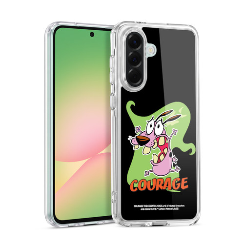 Courage The Cowardly Dog Graphics Character Art Soft Gel Case for Samsung Galaxy A56 5G