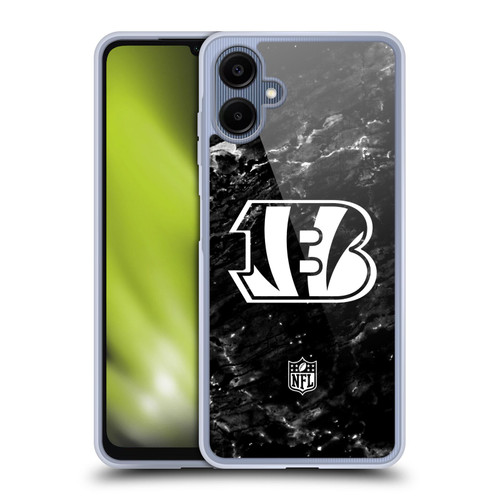 NFL Cincinnati Bengals Artwork Marble Soft Gel Case for Samsung Galaxy A06 4G / 5G