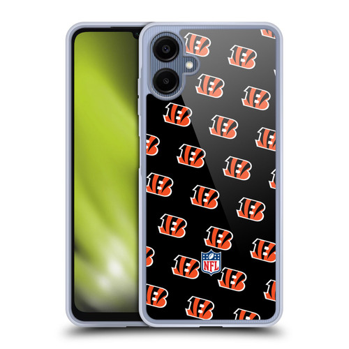 NFL Cincinnati Bengals Artwork Patterns Soft Gel Case for Samsung Galaxy A06 4G / 5G