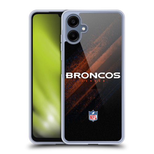 NFL Denver Broncos Logo Blur Soft Gel Case for Samsung Galaxy A06 4G / 5G