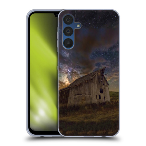 Royce Bair Nightscapes Bear Lake Old Barn Soft Gel Case for Samsung Galaxy A15 & MagSafe