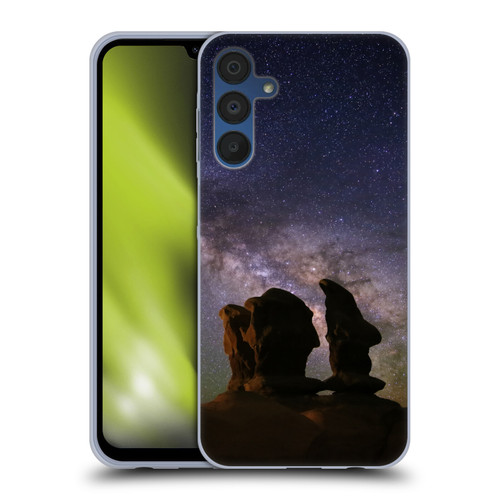 Royce Bair Nightscapes Devil's Garden Hoodoos Soft Gel Case for Samsung Galaxy A15 & MagSafe