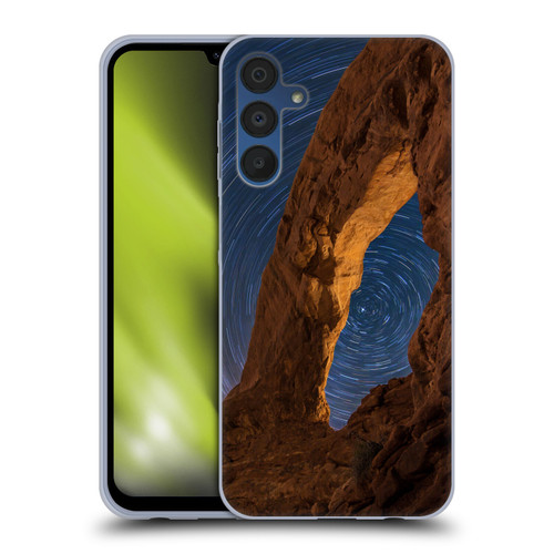 Royce Bair Nightscapes Star Trails Soft Gel Case for Samsung Galaxy A15 & MagSafe
