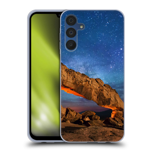 Royce Bair Nightscapes Sunset Arch Soft Gel Case for Samsung Galaxy A15 & MagSafe