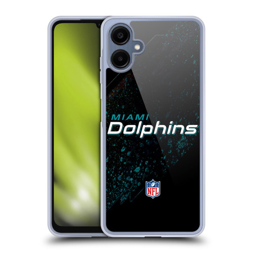 NFL Miami Dolphins Logo Blur Soft Gel Case for Samsung Galaxy A06 4G / 5G