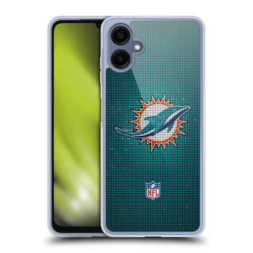 NFL Miami Dolphins Artwork LED Soft Gel Case for Samsung Galaxy A06 4G / 5G
