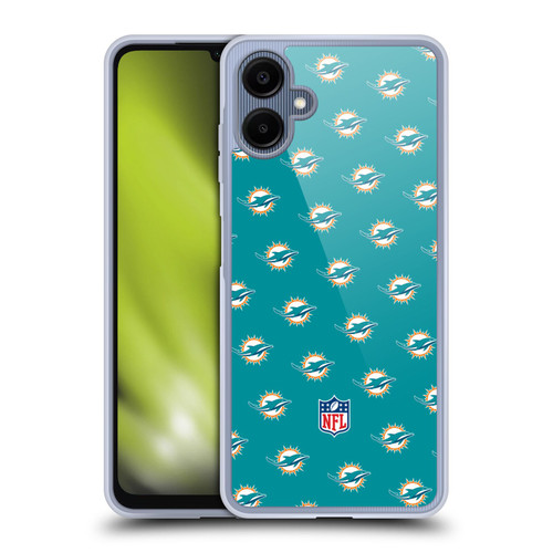 NFL Miami Dolphins Artwork Patterns Soft Gel Case for Samsung Galaxy A06 4G / 5G