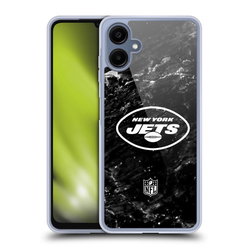 NFL New York Jets Artwork Marble Soft Gel Case for Samsung Galaxy A06 4G / 5G