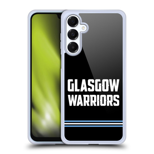 Glasgow Warriors Logo Text Type Black Soft Gel Case for Samsung Galaxy A16 5G & MagSafe