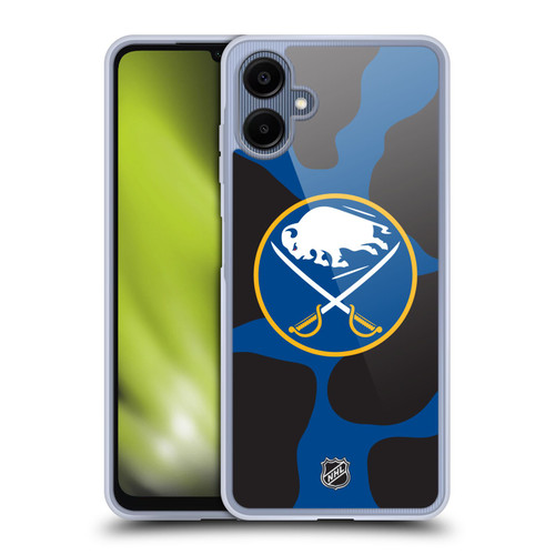 NHL Buffalo Sabres Cow Pattern Soft Gel Case for Samsung Galaxy A06 4G / 5G