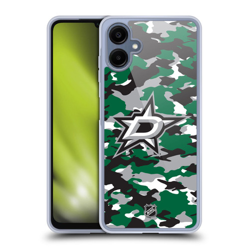 NHL Dallas Stars Camouflage Soft Gel Case for Samsung Galaxy A06 4G / 5G