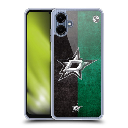 NHL Dallas Stars Half Distressed Soft Gel Case for Samsung Galaxy A06 4G / 5G