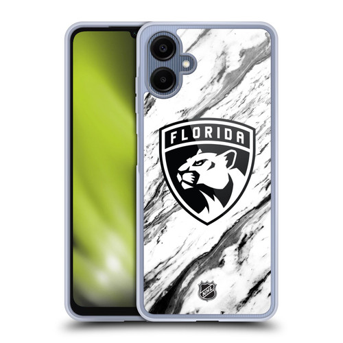 NHL Florida Panthers Marble Soft Gel Case for Samsung Galaxy A06 4G / 5G