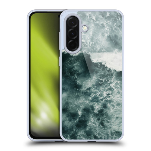 Dorit Fuhg Waves Sea Foam Soft Gel Case for Samsung Galaxy A36 5G