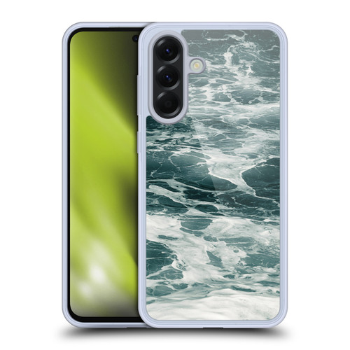 Dorit Fuhg Waves Sea Foam 2 Soft Gel Case for Samsung Galaxy A56 5G