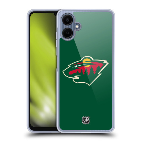 NHL Minnesota Wild Plain Soft Gel Case for Samsung Galaxy A06 4G / 5G