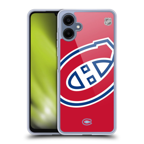 NHL Montreal Canadiens Oversized Soft Gel Case for Samsung Galaxy A06 4G / 5G