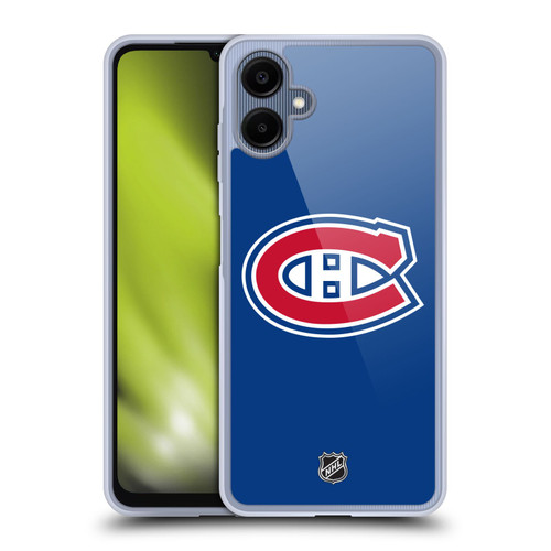 NHL Montreal Canadiens Plain Soft Gel Case for Samsung Galaxy A06 4G / 5G