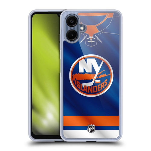 NHL New York Islanders Jersey Soft Gel Case for Samsung Galaxy A06 4G / 5G