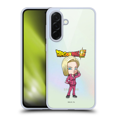 Dragon Ball Super Characters Android 18 Soft Gel Case for Samsung Galaxy A36 5G