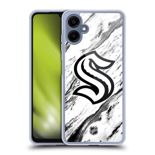 NHL Seattle Kraken Marble Soft Gel Case for Samsung Galaxy A06 4G / 5G