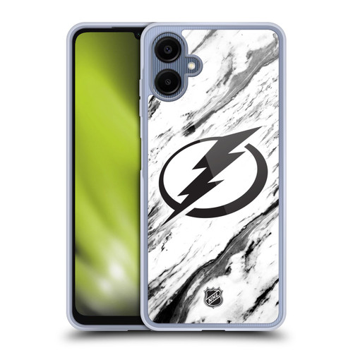 NHL Tampa Bay Lightning Marble Soft Gel Case for Samsung Galaxy A06 4G / 5G