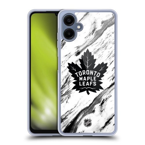 NHL Toronto Maple Leafs Marble Soft Gel Case for Samsung Galaxy A06 4G / 5G