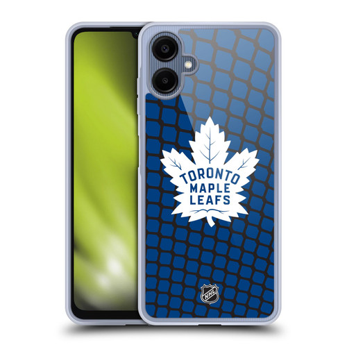 NHL Toronto Maple Leafs Net Pattern Soft Gel Case for Samsung Galaxy A06 4G / 5G
