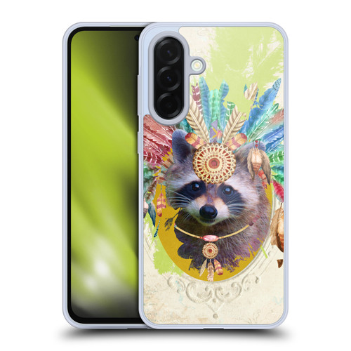 Duirwaigh Boho Animals Raccoon Soft Gel Case for Samsung Galaxy A36 5G