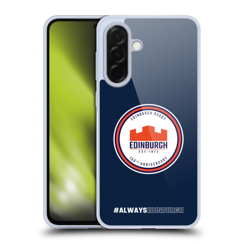 Edinburgh Rugby Graphics 150th Logo Soft Gel Case for Samsung Galaxy A36 5G