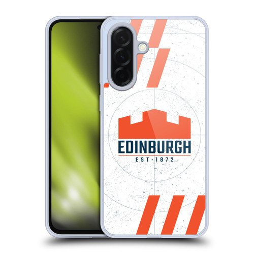Edinburgh Rugby Logo Art White Soft Gel Case for Samsung Galaxy A36 5G