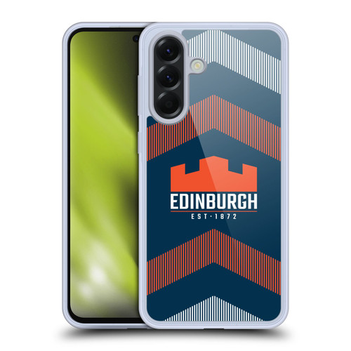 Edinburgh Rugby Logo Art Lines Soft Gel Case for Samsung Galaxy A56 5G