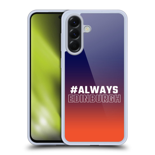 Edinburgh Rugby Logo 2 Gradient Edinburgh Soft Gel Case for Samsung Galaxy A56 5G