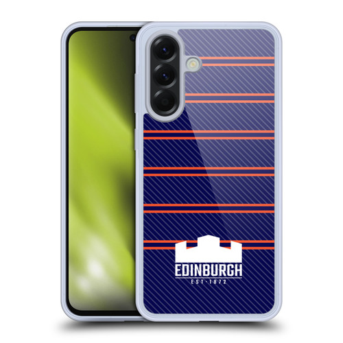 Edinburgh Rugby Logo 2 Stripes Soft Gel Case for Samsung Galaxy A56 5G