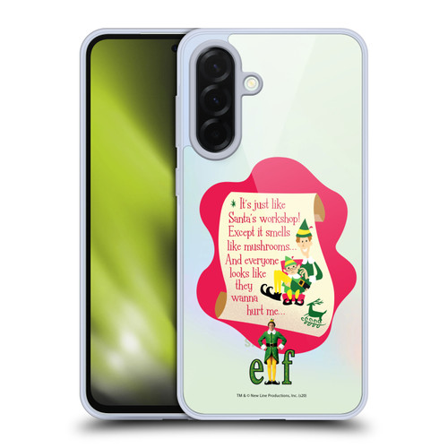 Elf Movie Graphics 1 Quote Soft Gel Case for Samsung Galaxy A36 5G
