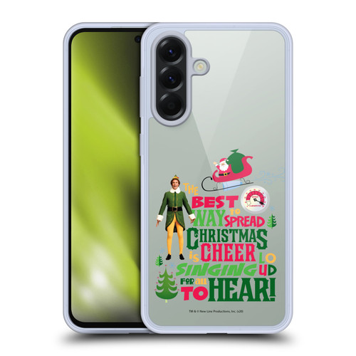 Elf Movie Graphics 1 Christmas Cheer Soft Gel Case for Samsung Galaxy A56 5G