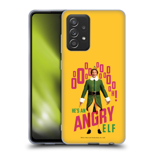 Elf Movie Graphics 2 Angry Elf Soft Gel Case for Samsung Galaxy A52 / A52s / 5G (2021)
