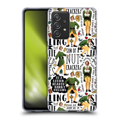 Elf Movie Graphics 2 Buddy Pattern Soft Gel Case for Samsung Galaxy A52 / A52s / 5G (2021)